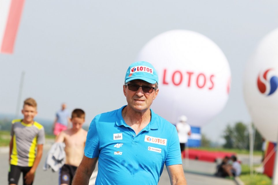 Wiślański trener Jan Szturc